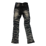 Men KINDRED Denim Stacked Rhinestone Jeans