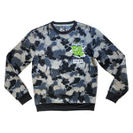 Men UNDRTD Highy Camo Crewneck Sweater