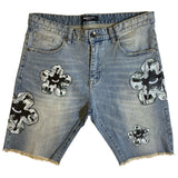 Men ROKU STUDIO Money Flower Denim Short