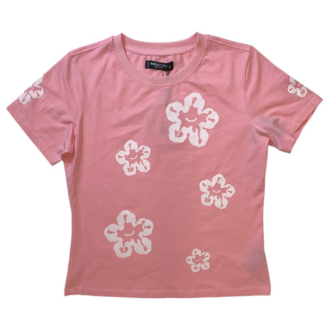 Women ROKU STUDIO Flower Crop Top Shirt