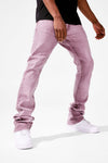 Men JORDAN CRAIG Colored Flare Stacked Denim Jeans