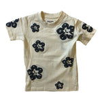 Little Kid's FWRD Denim & Co. Flower S/SLV T-Shirt