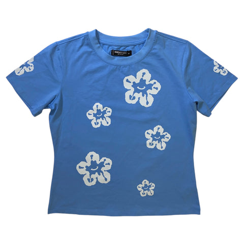 Women ROKU STUDIO Flower Crop Top Shirt