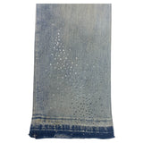 Men LIQUID CRYSTAL Super Skinny Stacked With Rhinestone