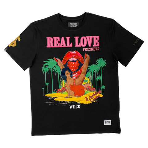 Men WEDDING CAKE Real Love T-Shirt