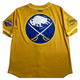 Men PRO STANDARD Buffalo Sabres Mesh Button Up Shirt