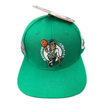 Men PRO STANDARD Boston Celtics Classic Logo Snapback Hat