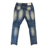 Men WOOLF Splatter Denim Pants