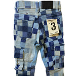 Little Kids FWRD DENIM CO. Digital Camo Twill Stacked Jeans