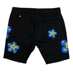 Men ROKU STUDIO Flower Denim Short