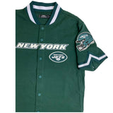 Men PRO STANDARD New York Jets Button Up Jersey Shirt