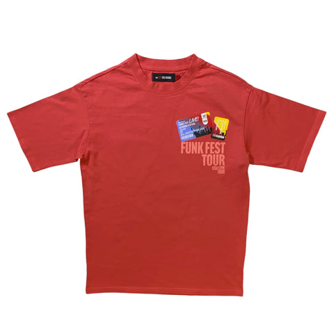 Men THE RED TAG BRAND Funk Fest Tour T-Shirt