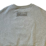 Women PRO STANDARD Miami Marlins Crop Crewneck Sweater