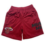 Mn NEW ERA EXCLUSIVE  Miami Heat  Mesh Shorts