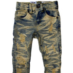 Little Kid's EVOLUTION Wild Tiger Denim Jeans