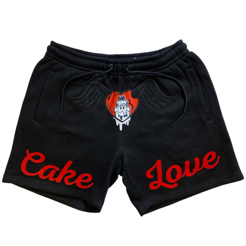 Men WEDDING CAKE Love Sweat Shorts