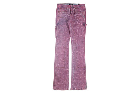 Men KINDRED Utility Rhinestone Stacked Jeans