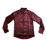 Men RIVELLI L/S Satin Button Up Shirt