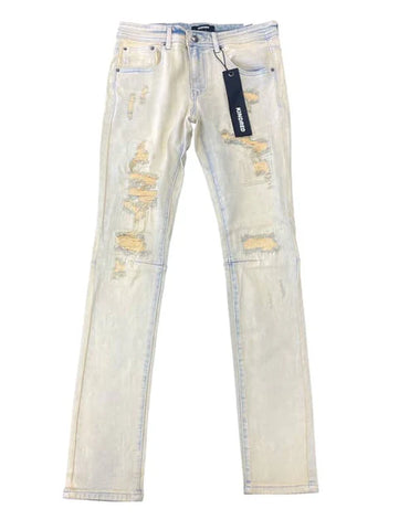 Men KINDRED Skinny Rip Denim Pants