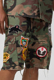 JORDAN CRAIG War Angel Cargo Shorts