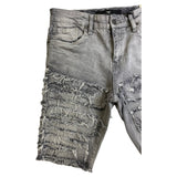 Men JORDAN CRAIG W Raw Fabric Edge Shorts