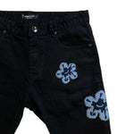 Men ROKU STUDIO Flower Denim Short