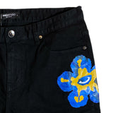 Men ROKU STUDIO Flower Denim Short