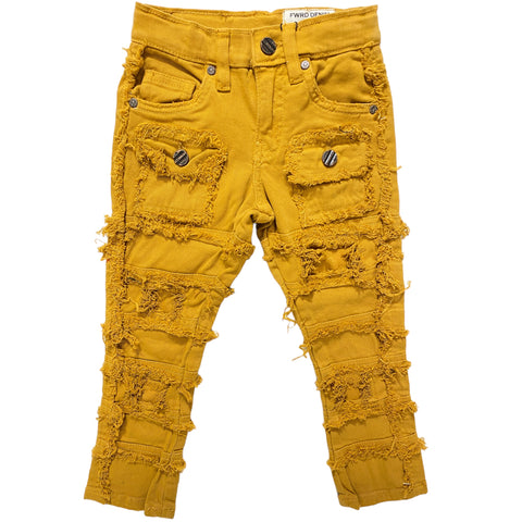 Little Kids FWRD DENIM & CO. Layer Stacked Denim Jeans