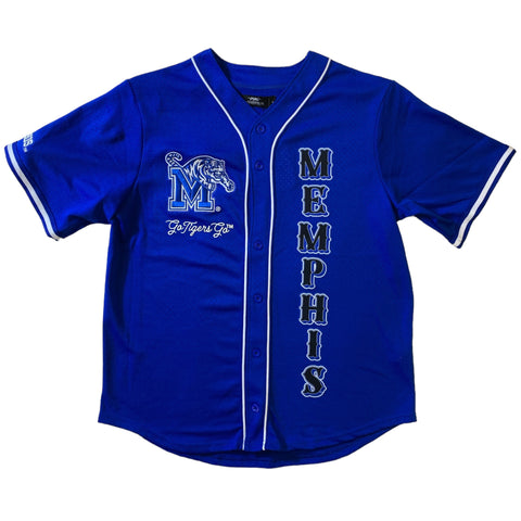 Men PRO STANDARD Memphis Tigers Football  Button Up Jersey Shirt