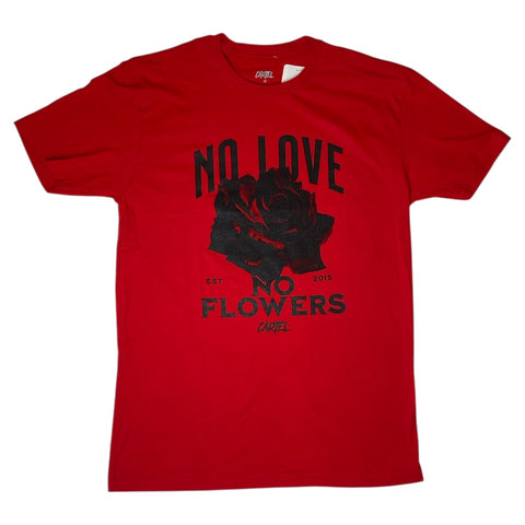 Men CARTEL No Love No Flower T-Shirt