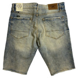 Men JORDAN CRAIG Denim W Shreds Shorts