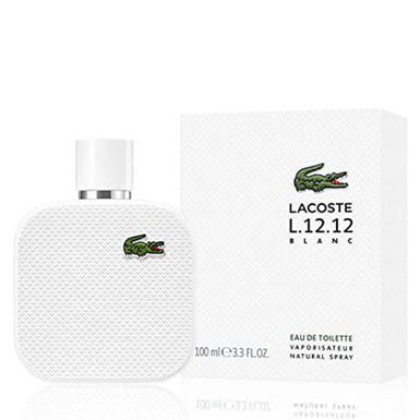 Men's Lacoste L.12.12 Pure White Eau de Toilette, 3.3 oz