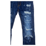 Men FWRD DENIM CO. Worn Down Stacked DENIM Jeans