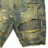 FWRD DENIM & CO. Big Men Motocross Denim Short