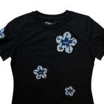 Women ROKU STUDIO Flower Crop Top Shirt