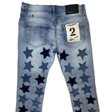 Kids FWRD DENIM & CO. Stacked Starry Denim Jeans