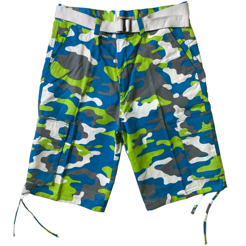 Men ACCESS Camo Cargo Shorts