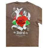 Men UNDRTD Washed Roses T-shirt