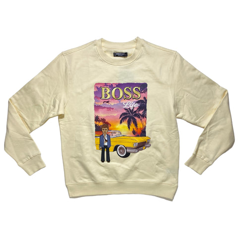 Men ROKU STUDIO Boss Life Crewneck