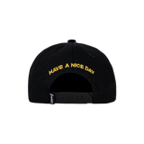 Men MARKET Smiley Upside Down 6 Panel Snapback