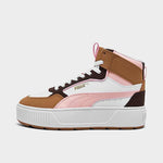 Women PUMA Karmen Rebelle Mid Coco Sneakers