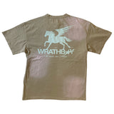 Men WRATHBOY No Risk No Story Vintage Crew Neck T-Shirt