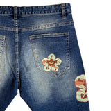 Men ROKU STUDIO Flower Denim Short