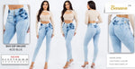 Women BENAVA But Lifting Columbian Jeans