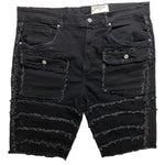 Big Men FWRD DENIM & CO Patchwork Denim Shorts