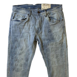 Men FWRD DENIM & CO. Embossed Logo Denim Jean