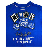 Men PRO STANDARD Memphis Tigers Button Up Jersey Shirt