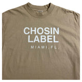 Men CHOSIN LABEL Oversize Vintage Miami T-Shirt