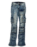 Men KINDRED Denim Rhinestone Stacked Jeans