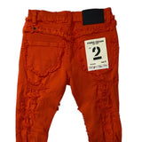 Kids FWRD DENIM CO. No End Luxe Stacked Twill Pants